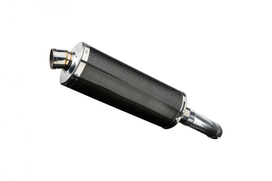 YAMAHA FAZER 8 2010-2015 350mm CARBON BSAU SILENCER EXHAUST KIT