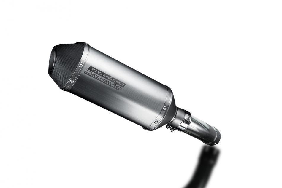 YAMAHA FAZER 8 2010-2015 260mm X-OVAL TITANIUM BSAU SILENCER EXHAUST KIT