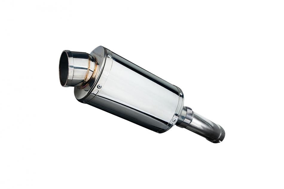 YAMAHA FAZER 8 2010-2015 225mm OVAL STAINLESS SILENCER EXHAUST KIT