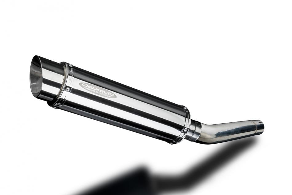 YAMAHA YZF600R THUNDERCAT 96-07 350mm ROUND STAINLESS BSAU SILENCER EXHAUST KIT