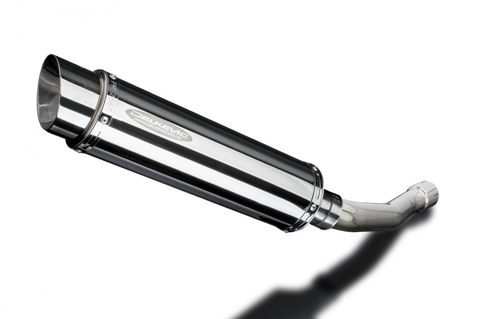 YAMAHA YZF-R1 YZFR1 1998-2001 350mm ROUND STAINLESS BSAU SILENCER EXHAUST KIT