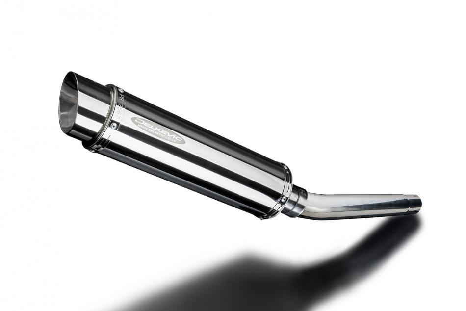 SUZUKI GSXR1000 K5 K6 2005-2006 350mm ROUND STAINLESS BSAU SILENCER EXHAUST KIT