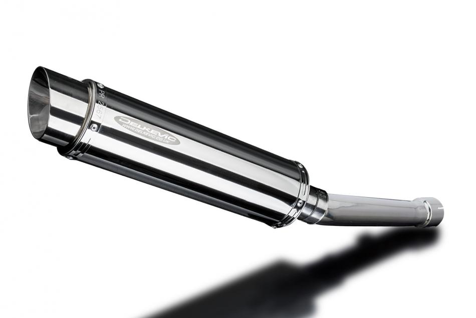 YAMAHA FZS1000 FAZER 2000-2005 350mm ROUND STAINLESS BSAU SILENCER EXHAUST KIT