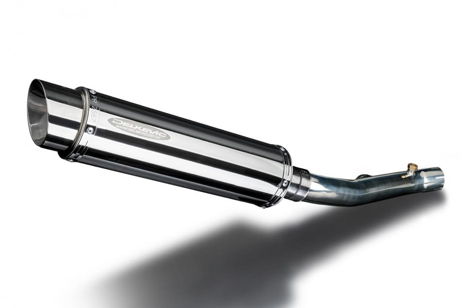 Honda CBR600FS Sport 2001-2003 350mm Round Stainless Exhaust Silencer Can Kit