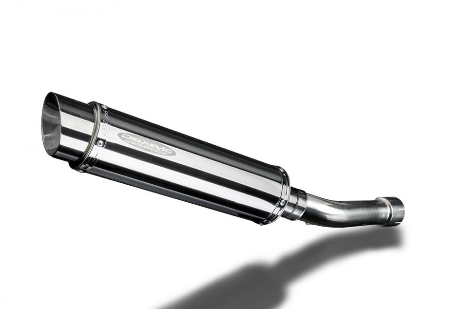 YAMAHA FZ1 FAZER 2006-2015 350mm ROUND STAINLESS BSAU SILENCER EXHAUST KIT