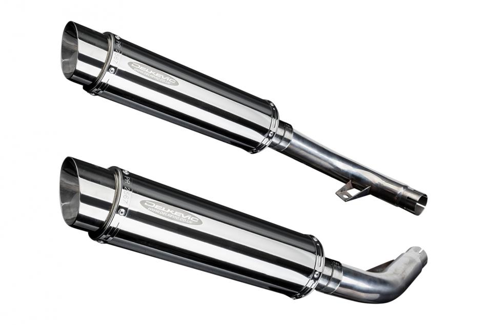 HONDA CBF1000 GT ABS 2006-2011 350mm ROUND STAINLESS BSAU SILENCER EXHAUST KIT