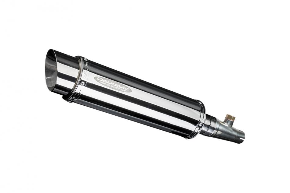 HONDA FJS600 FJS400 SILVERWING 02-14 350mm ROUND STAINLESS BSAU SILENCER EXHAUST