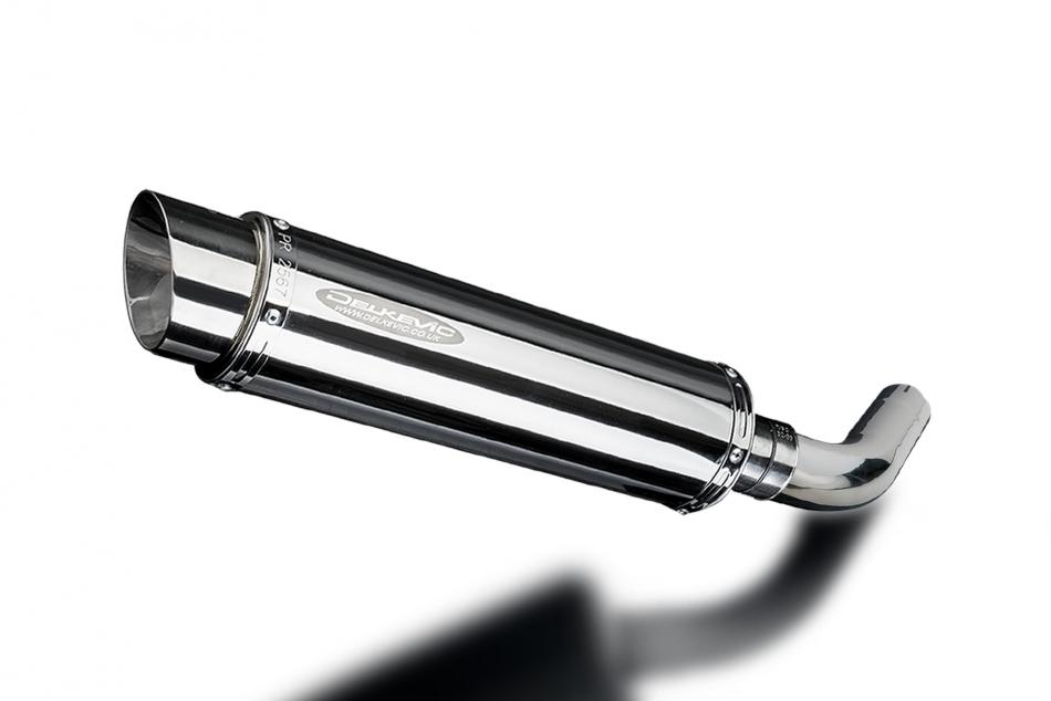 HONDA VFR800X CROSSRUNNER 11-19 350mm ROUND STAINLESS BSAU SILENCER EXHAUST KIT