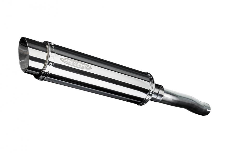 HONDA CB1100A 2013-2017 350mm ROUND STAINLESS BSAU SILENCER EXHAUST KIT