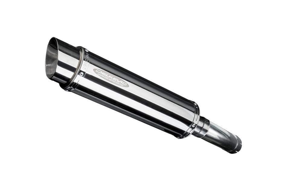 YAMAHA FAZER 8 2010-2015 350mm ROUND STAINLESS BSAU SILENCER EXHAUST KIT