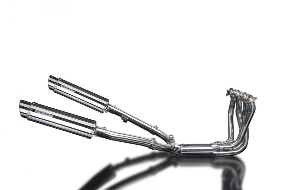 HONDA CBR1100XX BLACKBIRD FULL EXHAUST SYSTEM 350mm STAINLESS ROUND BSAU