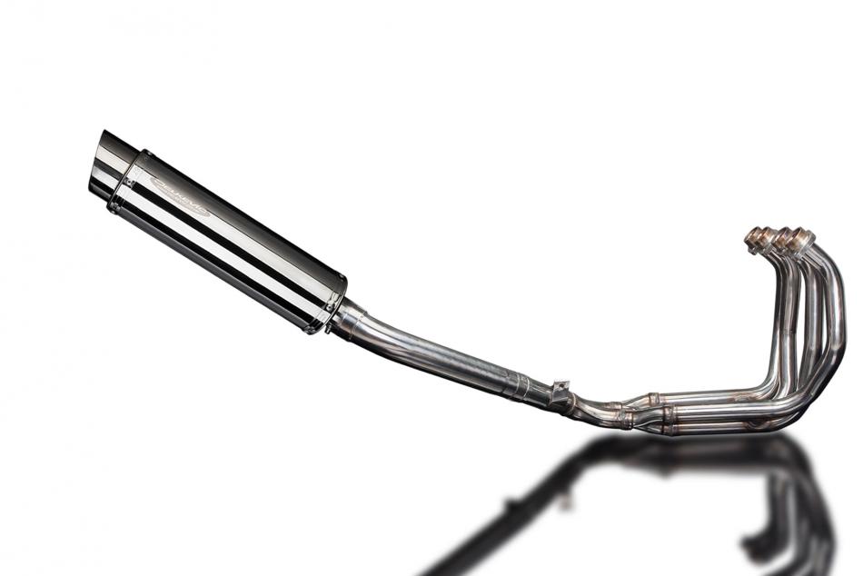 YAMAHA YZF600R THUNDERCAT FULL EXHAUST SYSTEM 350mm STAINLESS ROUND ALL YEARS