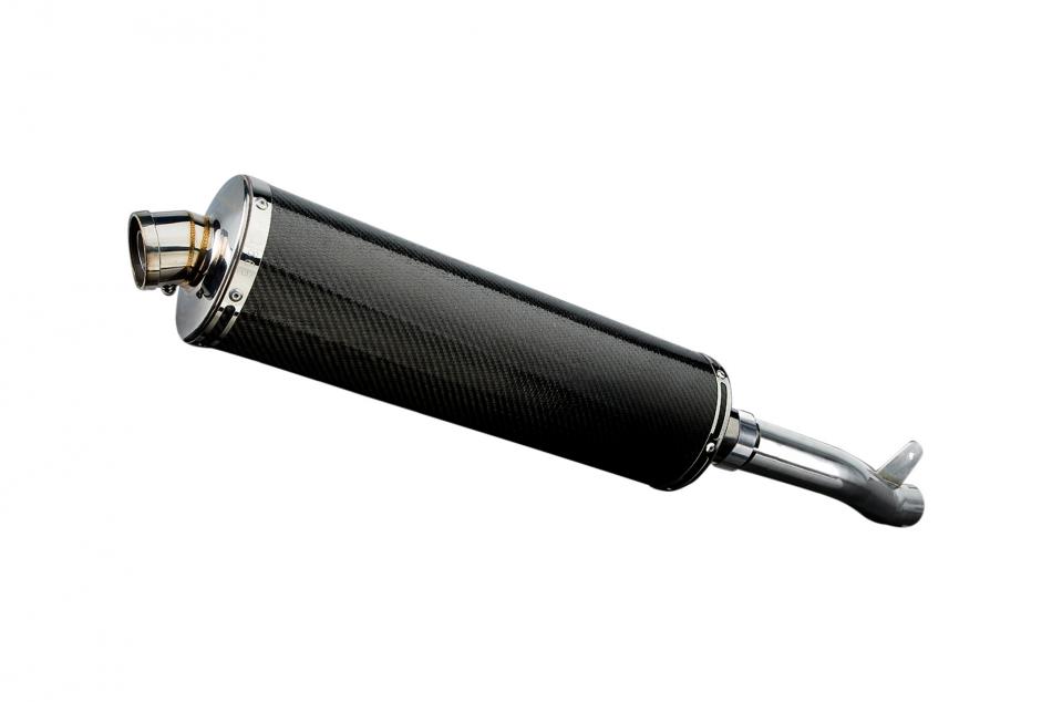 SUZUKI GSXR1000 2003-2004 K3-K4 450mm OVAL CARBON BSAU SILENCER EXHAUST KIT