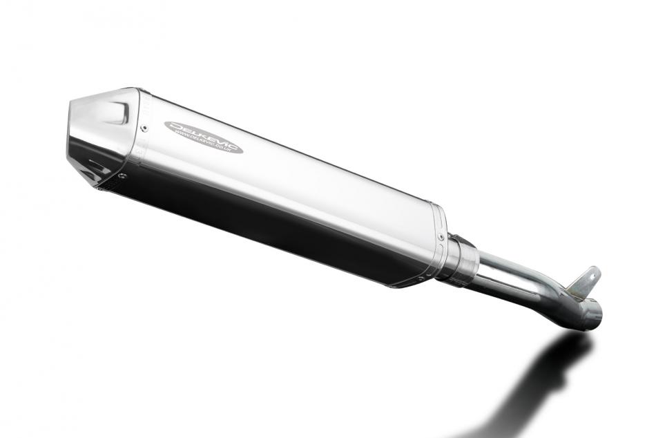 Suzuki GSXR1000 K3-K4 2003-2004 20mm Tri-Oval Stainless Exhaust Silencer Kit