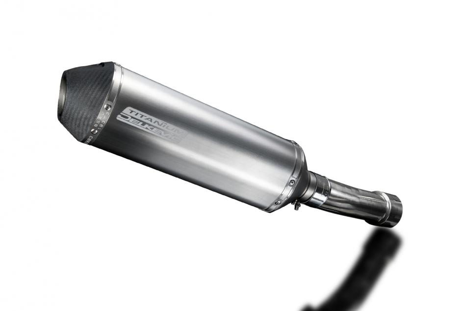 Suzuki GSXR600 SRAD 1996-2000 343mm X-Oval Titanium Exhaust Silencer Can Kit