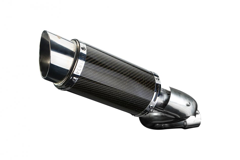 APRILIA TUONO V4 1100 RR-FACTORY 15-16 200mm ROUND CARBON  EXHAUST KIT