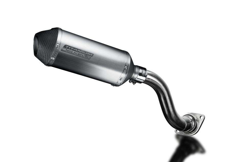 Honda VFR750 FL-FP 1990-1993 260mm X-Oval Titanium Exhaust Silencer Can Kit