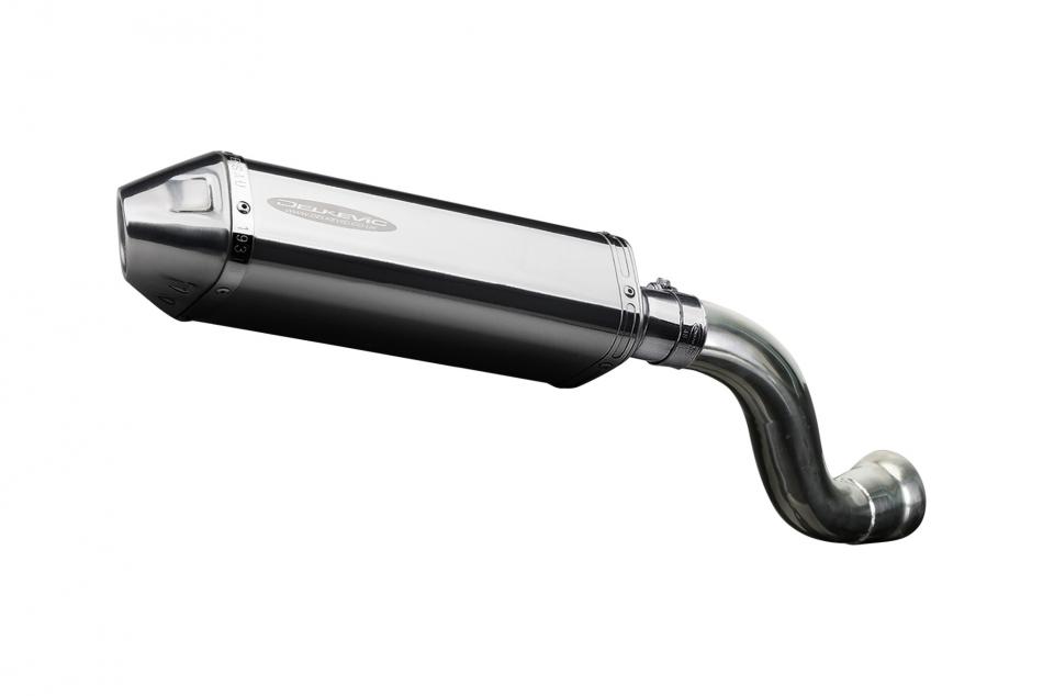 HONDA VFR750 1990-1993 HI LEVEL 320mm TRI STAINLESS BSAU SILENCER EXHAUST KIT