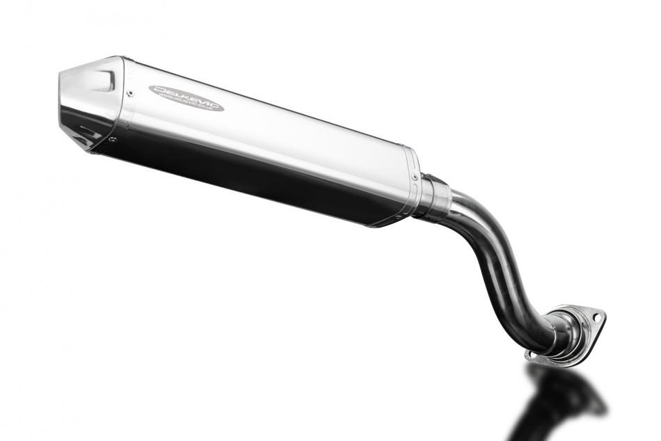 Honda VFR750 FL-FP 1990-1993 420mm Tri-Oval Stainless Exhaust Silencer Can Kit