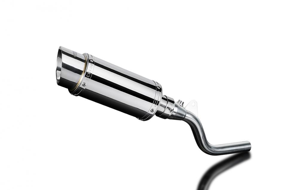 KAWASAKI KLX250 09-18 KLX300 20-22 200mm ROUND STAINLESS SILENCER EXHAUST KIT