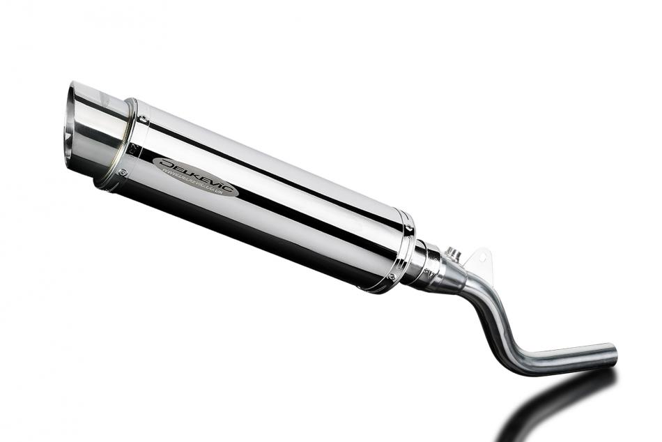 KAWASAKI KLX250 09-18 KLX300 20-22 350mm ROUND STAINLESS BSAU SILENCER EXHAUST K