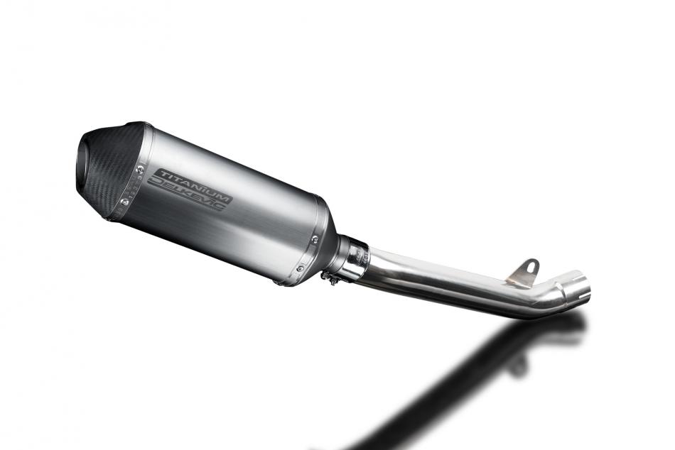 Kawasaki ZX9R Ninja 2002-2003 260mm X-Oval Titanium Exhaust Silencer Can Kit