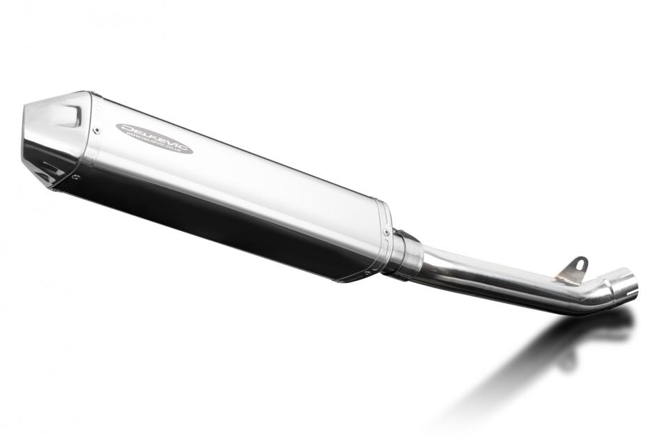 Kawasaki ZX9R Ninja 2002-2003 420mm Tri-Oval Stainless Exhaust Silencer Can Kit