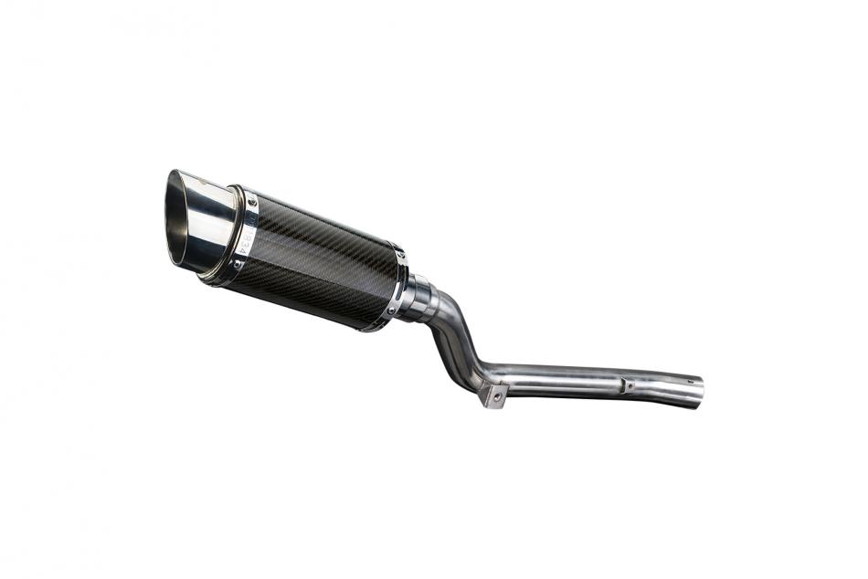DRZ400 S 2000-2024 / MINI 200mm (8 inch) CARBON FIBRE ROUND SILENCER