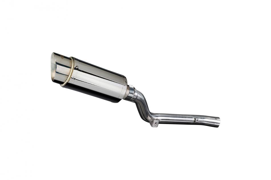 DRZ400 S 2000-2024 / MINI 200mm (8 inch) ROUND SILENCER 304 STAINLESS STEEL