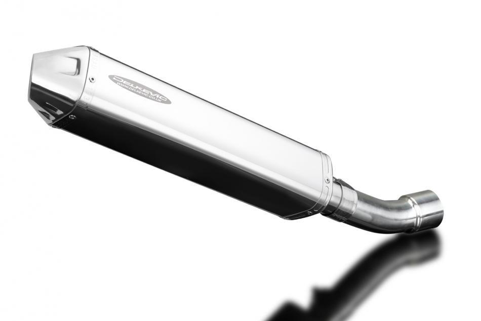 Ducati Diavel 2011-2018 420mm Tri-Oval Stainless Exhaust Silencer Can Kit