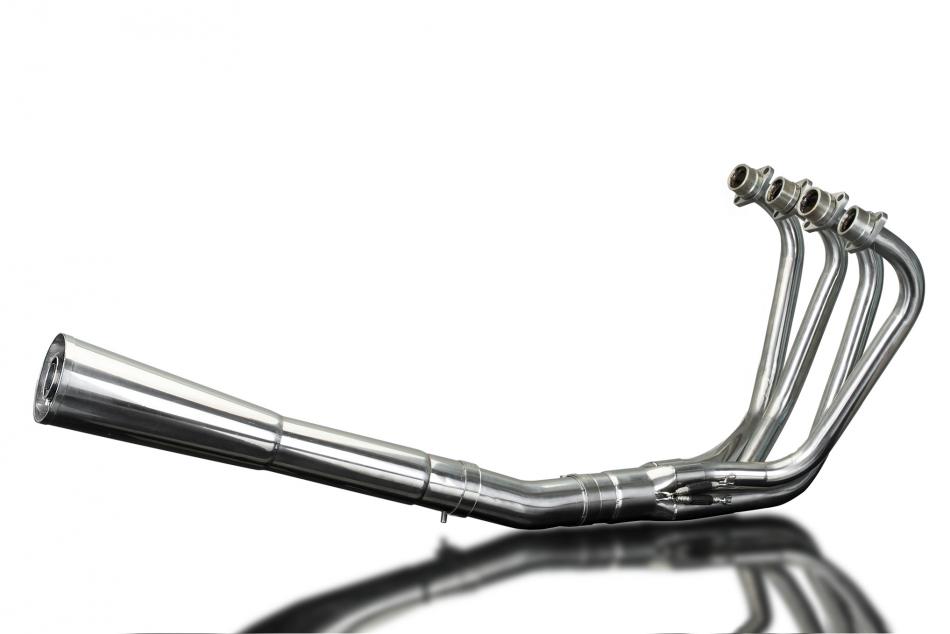 HONDA CB900F 1979-83 FULL 4-1 EXHAUST STAINLESS STEEL CLASSIC MEGAPHONE SILENCER