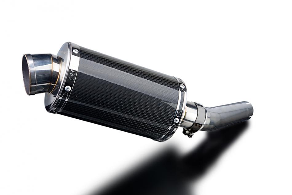 CBR600 FV-FW / F3 V-W 1997-1998 / DS70 OVAL 225mm (9 inch) CARBON FIBRE SILENCER