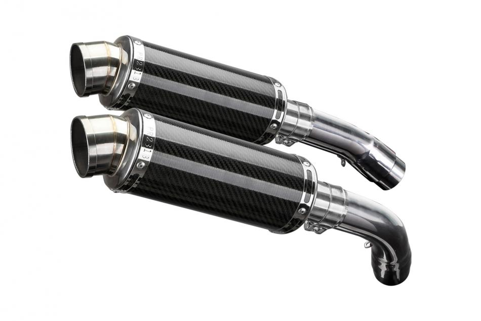 DUCATI 1198 2009-2011 225mm CARBON RACE SILENCER KIT EXHAUST