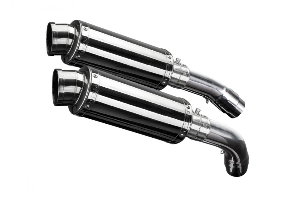 DUCATI 1198 2009-2011 225mm STAINLESS RACE SILENCER KIT EXHAUST