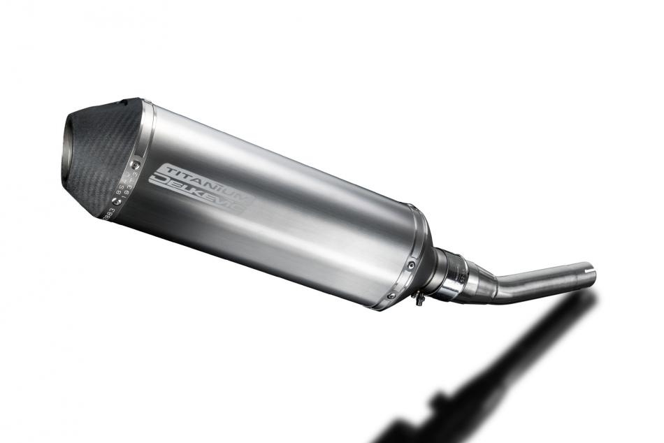 Yamaha YP250R X-Max 2006-2016 343mm X-Oval Titanium Exhaust Silencer Can Kit