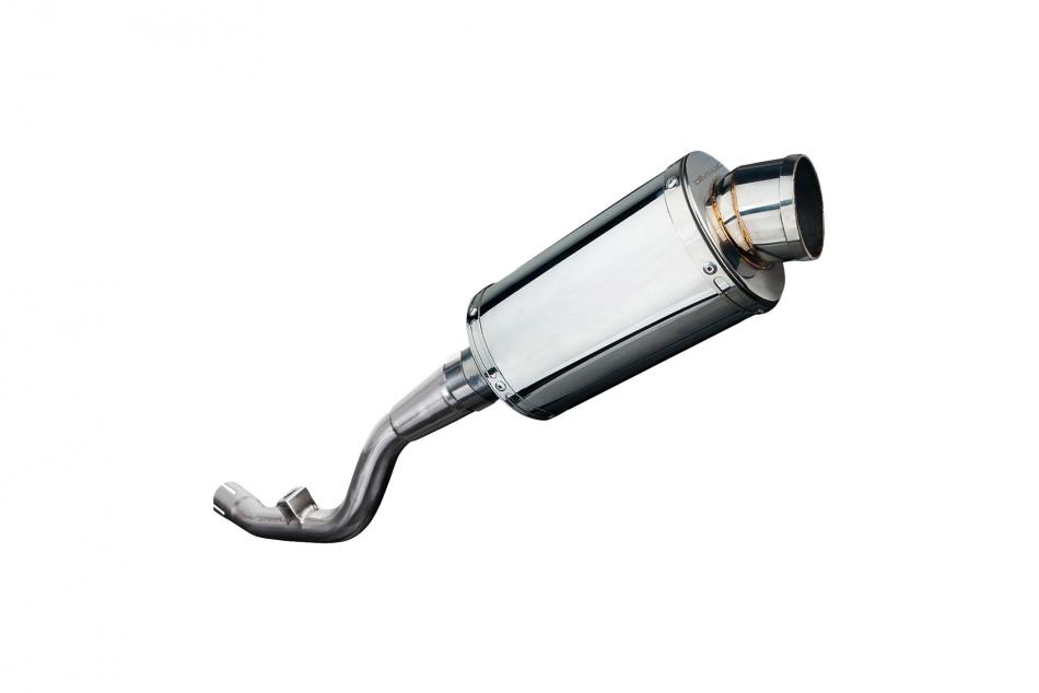 YAMAHA WR125 R 2009-2018 225mm OVAL STAINLESS SILENCER EXHAUST KIT