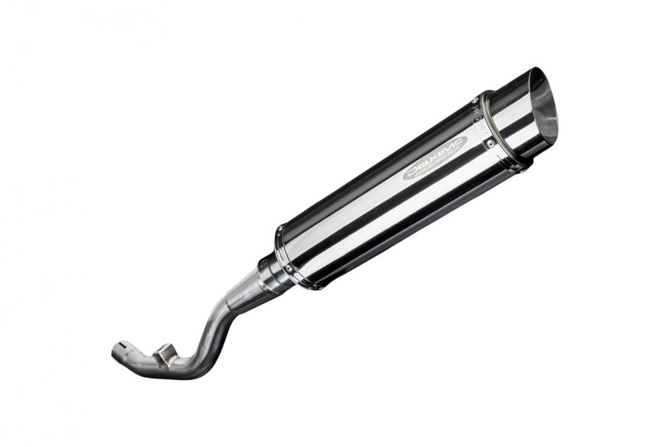 YAMAHA WR125 R 2009-2018 350mm ROUND STAINLESS BSAU SILENCER EXHAUST KIT