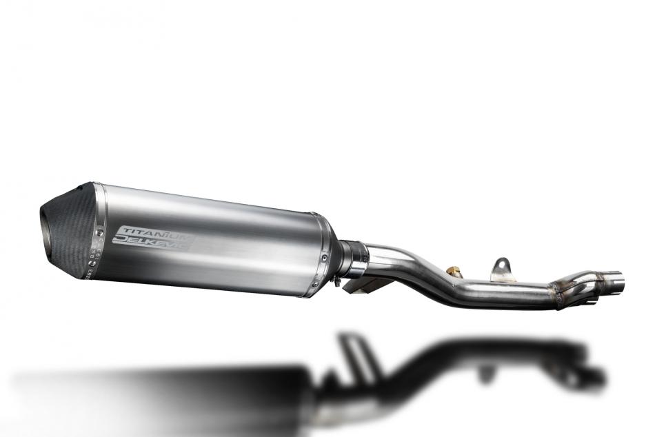 Honda NT700V Deauville 2006-2015 343mm X-Oval Titanium Exhaust Silencer Can Kit