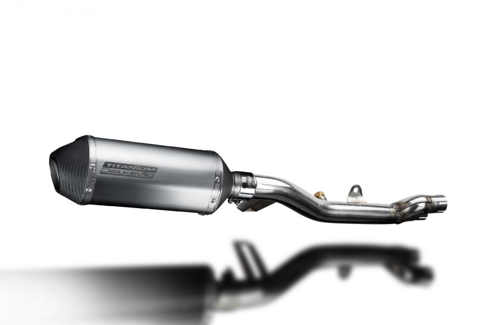 Honda NT700V Deauville 2006-2015 260mm X-Oval Titanium Exhaust Silencer Can Kit
