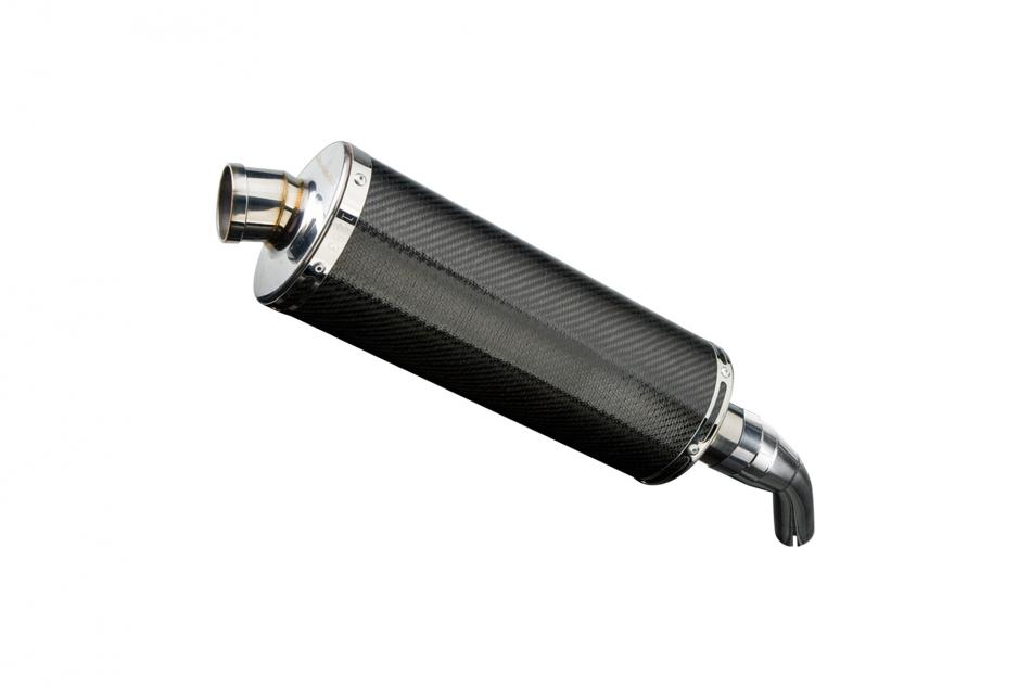 YAMAHA YZF-R3 2015-24 MT03 17-24 350mm OVAL CARBON BSAU SILENCER EXHAUST KIT