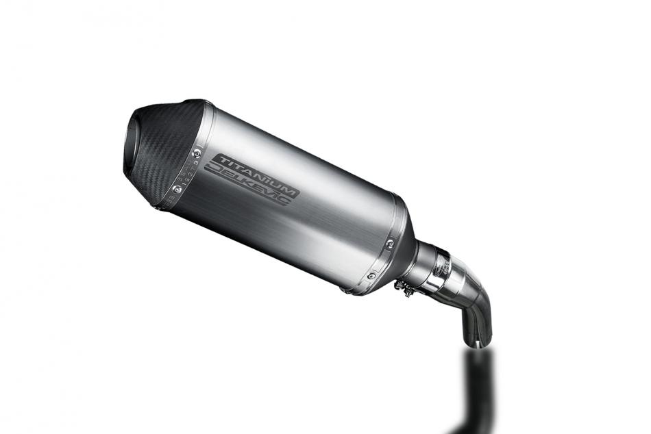 YAMAHA YZF-R3 2015-24 MT03 17-24 260mm X-OVAL TITANIUM BSAU SILENCER EXHAUST KIT