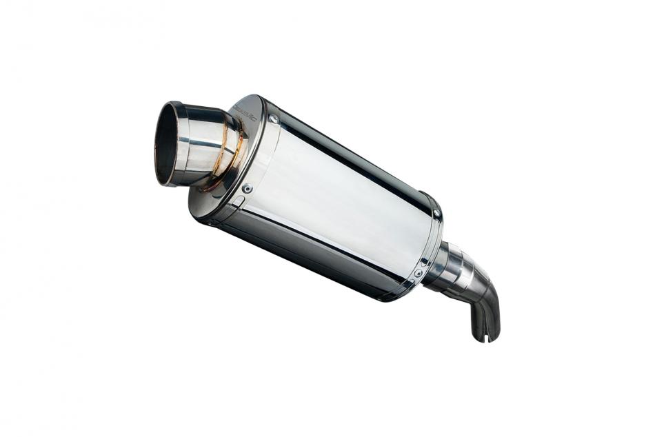 YAMAHA YZF-R3 2015-24 MT03 17-24 225mm OVAL STAINLESS SILENCER EXHAUST KIT