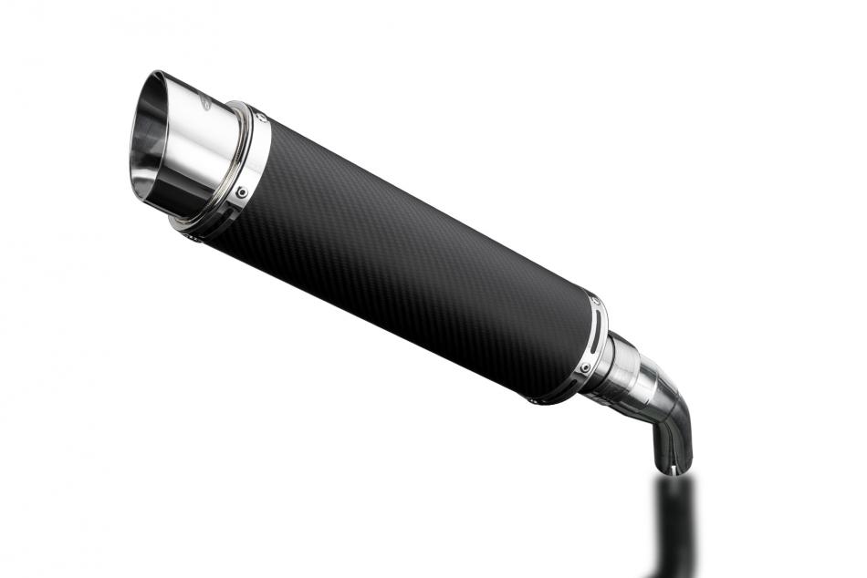 YZFR3 YZF-R3 2015-2024 / DL10 ROUND 350mm (14 inch) CARBON FIBRE SILENCER