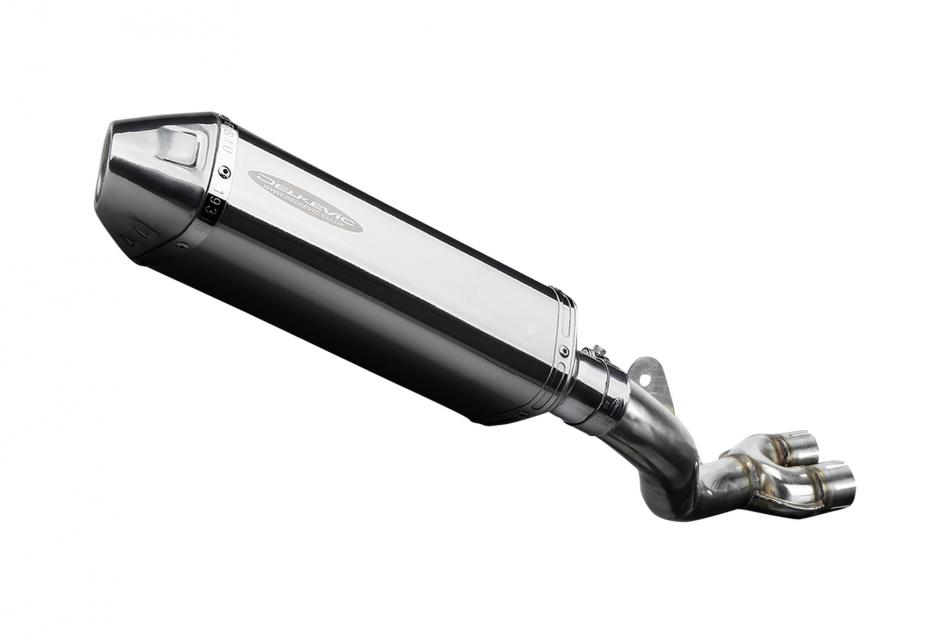 HONDA CB1000R-RA 2008-2017 DECAT 320mm TRI STAINLESS BSAU SILENCER EXHAUST KIT