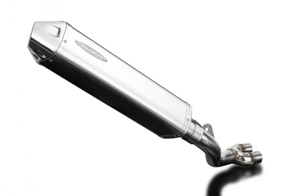 Honda CB1000R-RA 2008-2017 420mm Tri-Oval Stainless Exhaust Silencer Can Kit