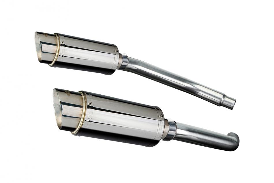 Suzuki GSX-R1100WP GSX-R1100WR 93-94 200mm Round Stainless Exhaust Silencer Kit