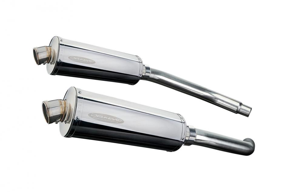 Suzuki GSX-R1100WP GSX-R1100WR 1993-94 350mm Oval Stainless Exhaust Silencer Kit