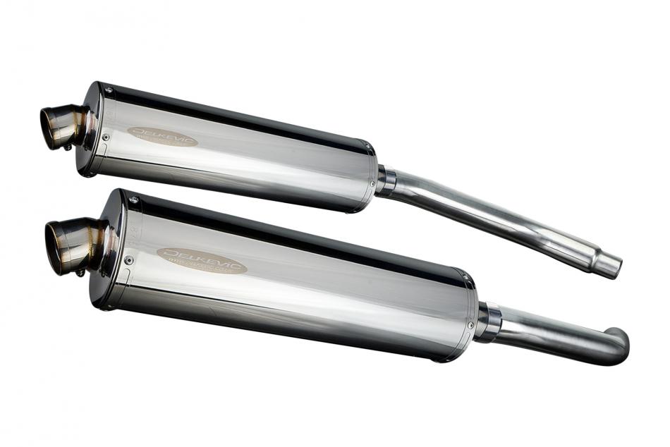 Suzuki GSX-R1100WP GSX-R1100WR 1993-94 450mm Oval Stainless Exhaust Silencer Kit