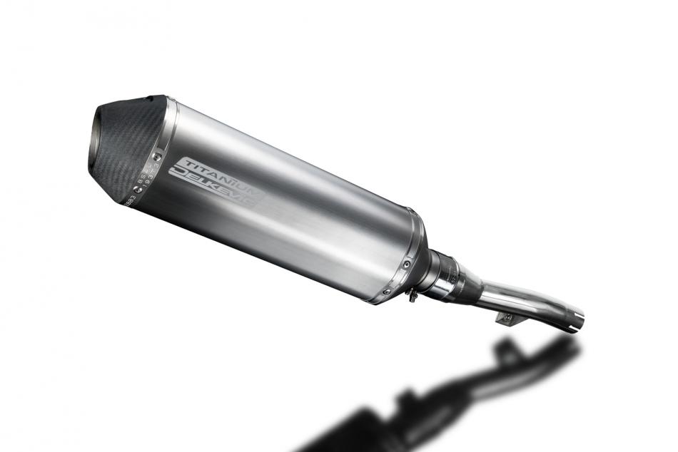 Yamaha XT250 Serow 2008-2019 343mm X-Oval Titanium Exhaust Silencer Can Kit