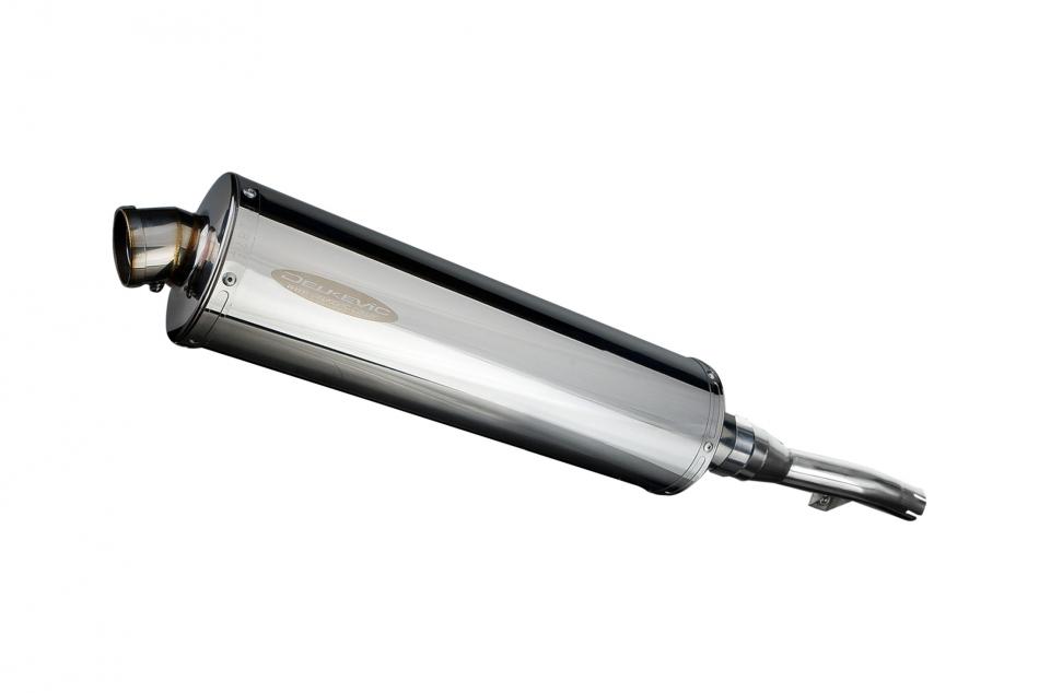 Yamaha XT250 Serow 2008-2019 450mm OVAL STAINLESS BSAU SILENCER EXHAUST KIT